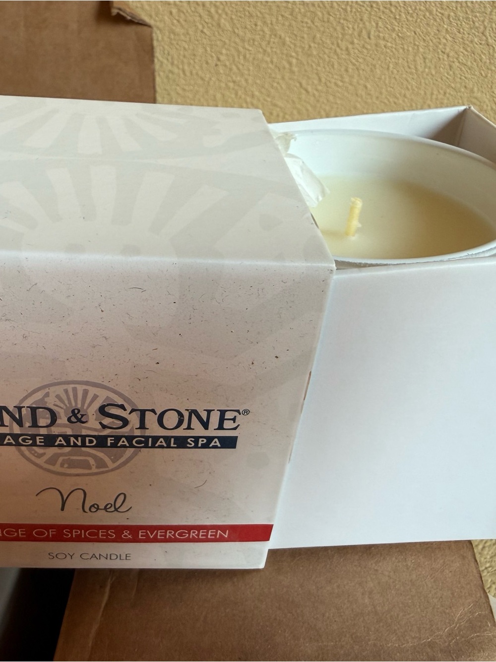 Hand & Stone Noel Soy Candle - White